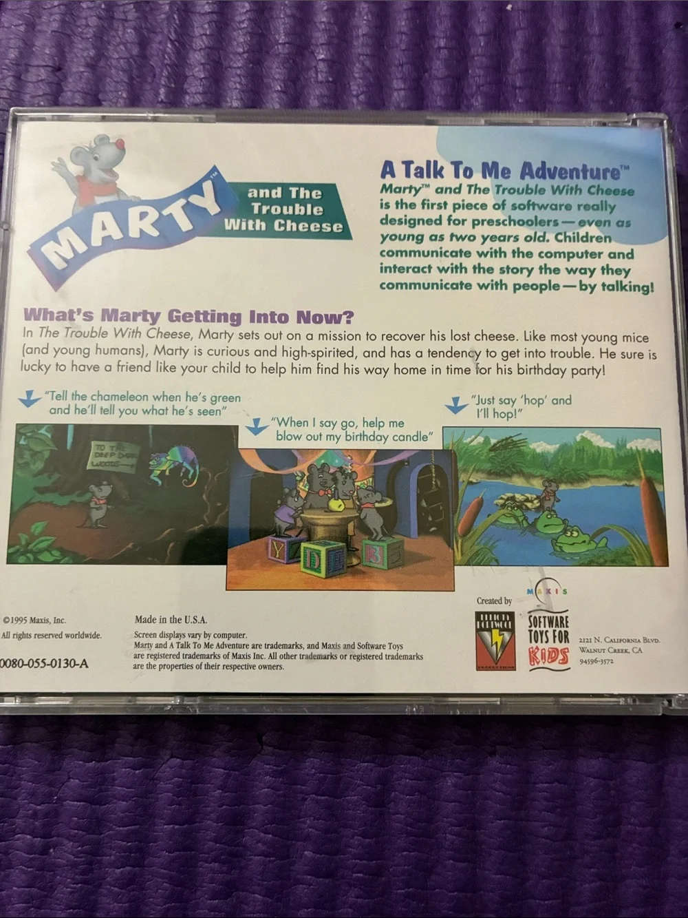 Maxis Inc vintage marty